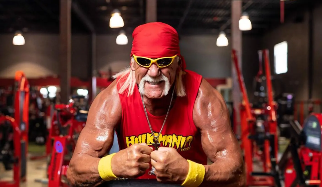 Hulk Hogan is very mindful of fitness and wellness