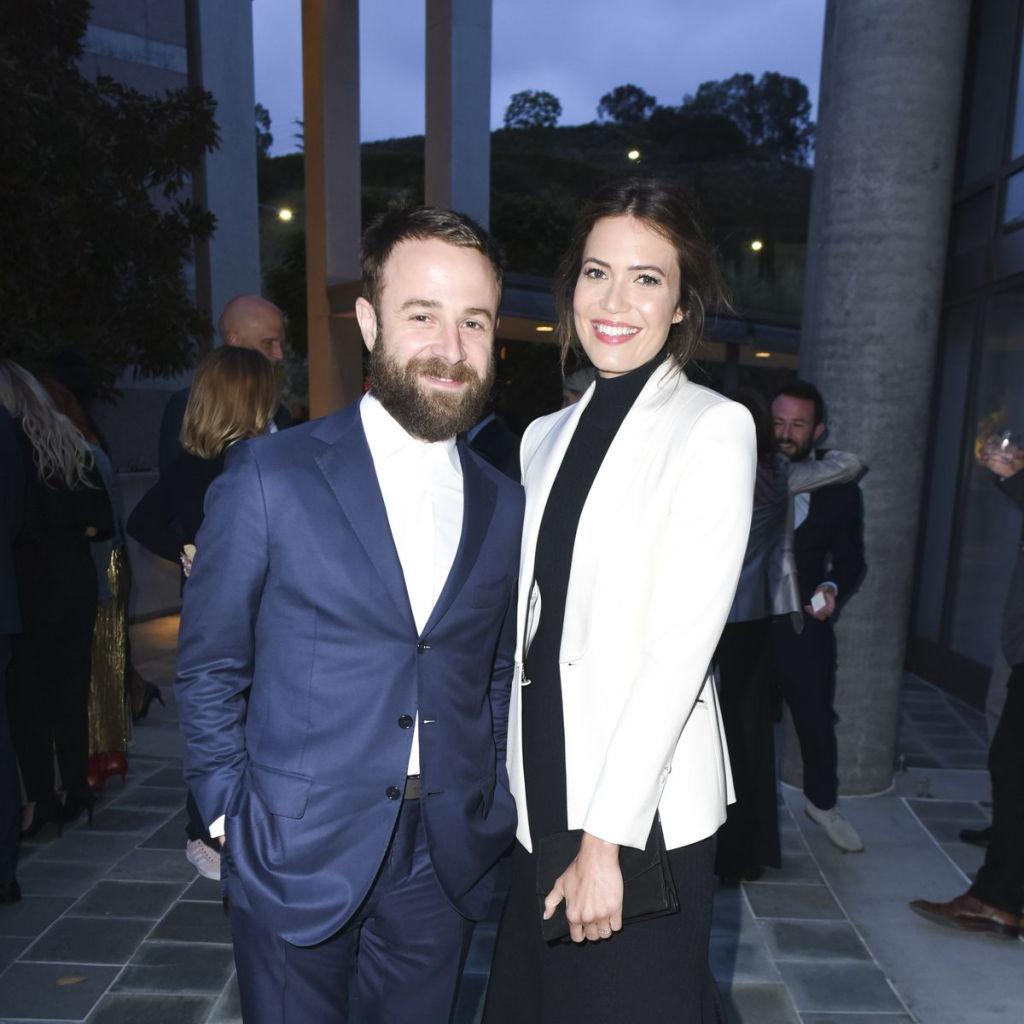 Mandy Moore with her husband Taylor Goldsmith