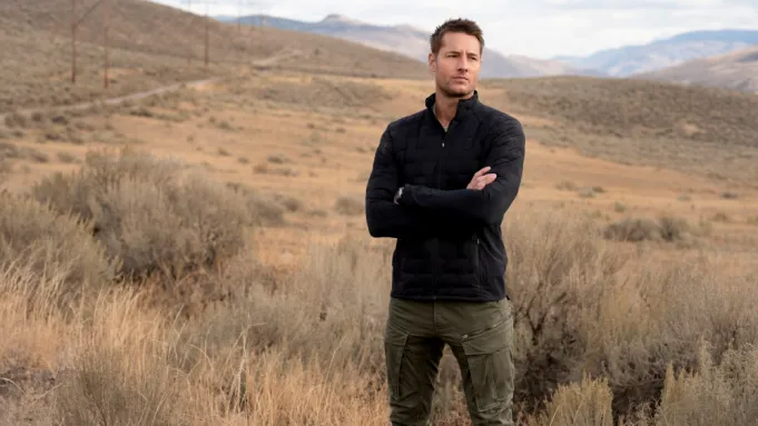 Justin Hartley in the upcoming series 'Tracker'