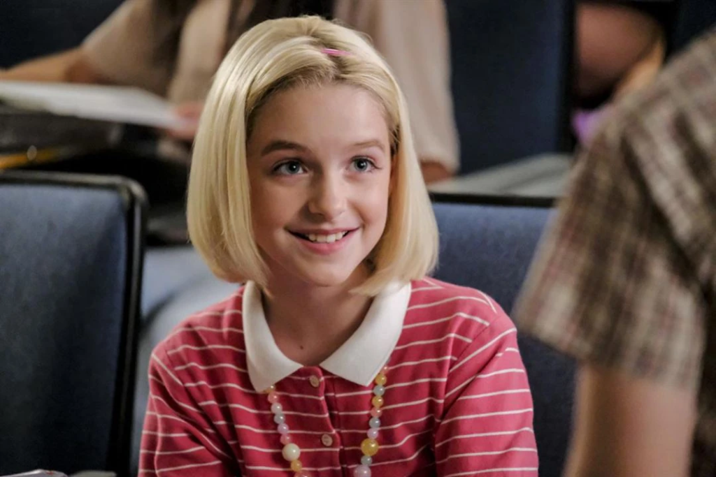 Mckenna Grace as Paige in 'Young Sheldon'