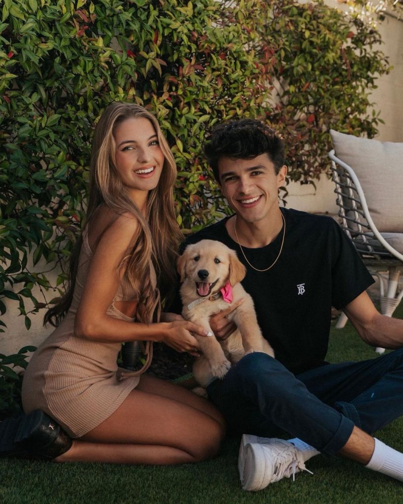 Lexi Rivera with her brother Brent Rivera
