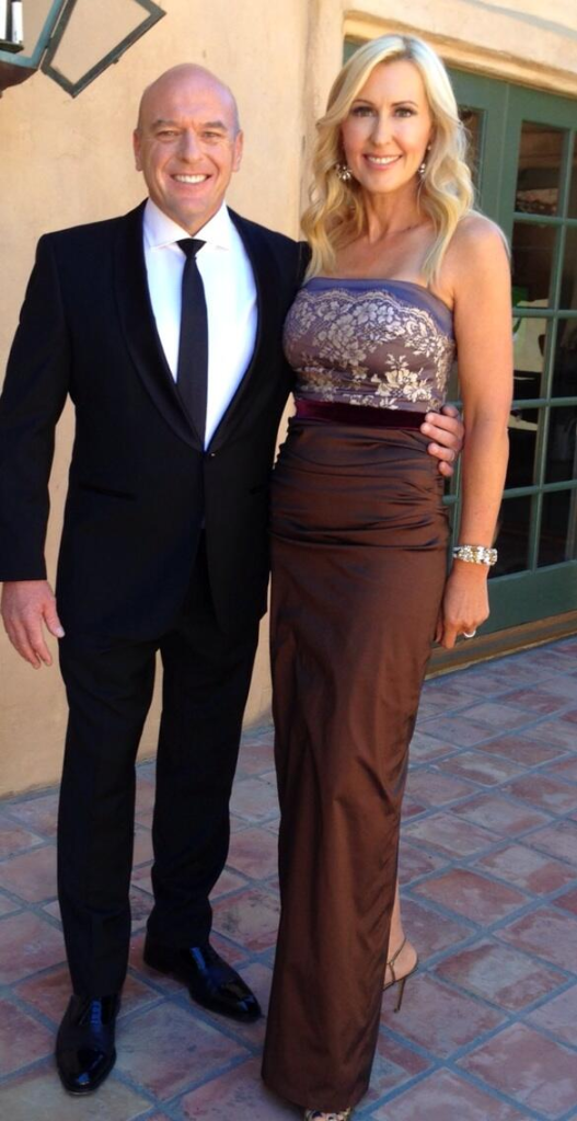 Dean Norris with his wife Bridget Norris