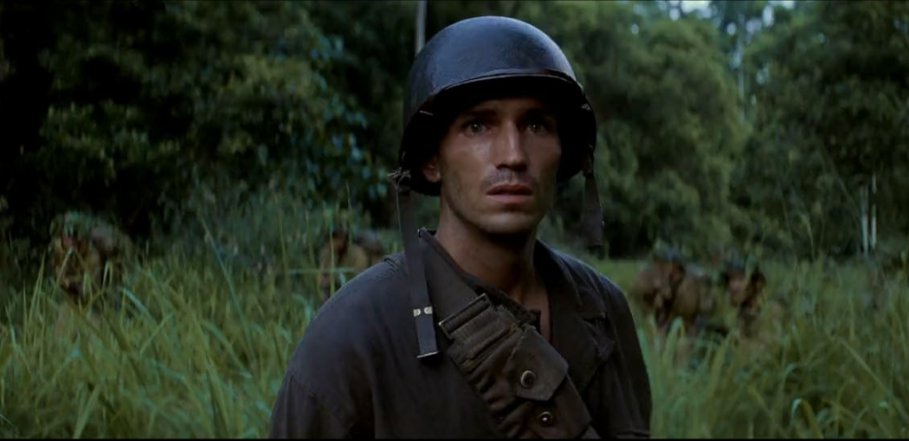 Jim  Caviezel in 'The Thin Red Line'