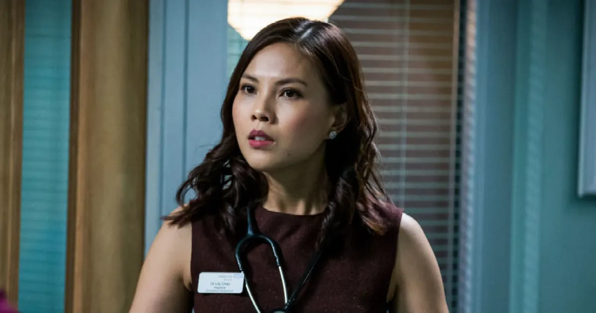 Crystal Yu in 'Casualty' as Lily Chao