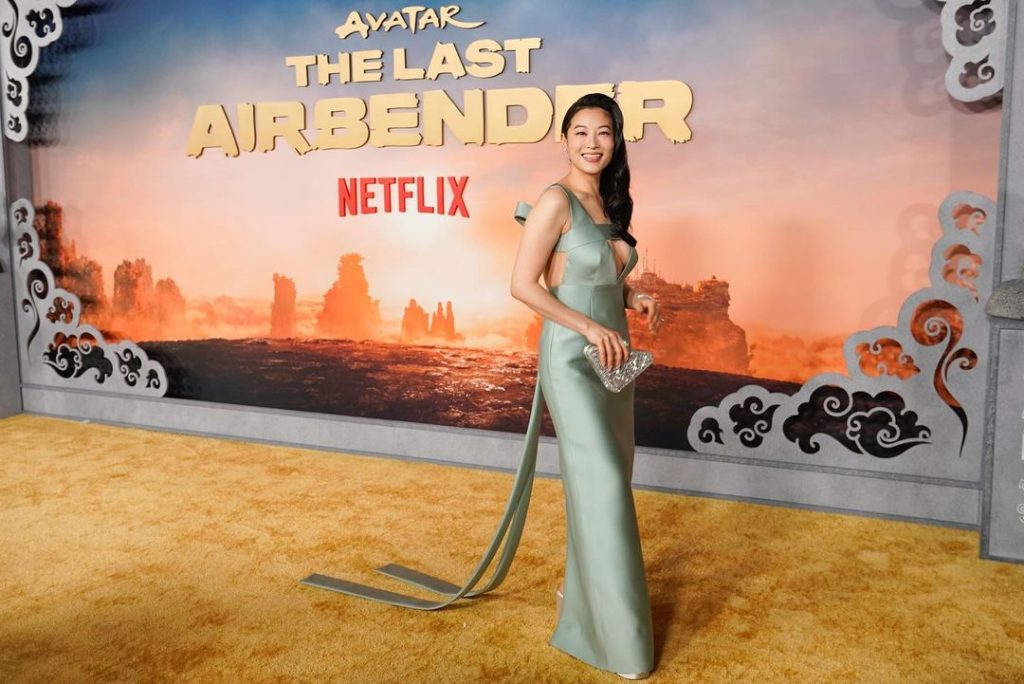 Arden Cho at the premiere of 'Avatar: The Last Air Bender'