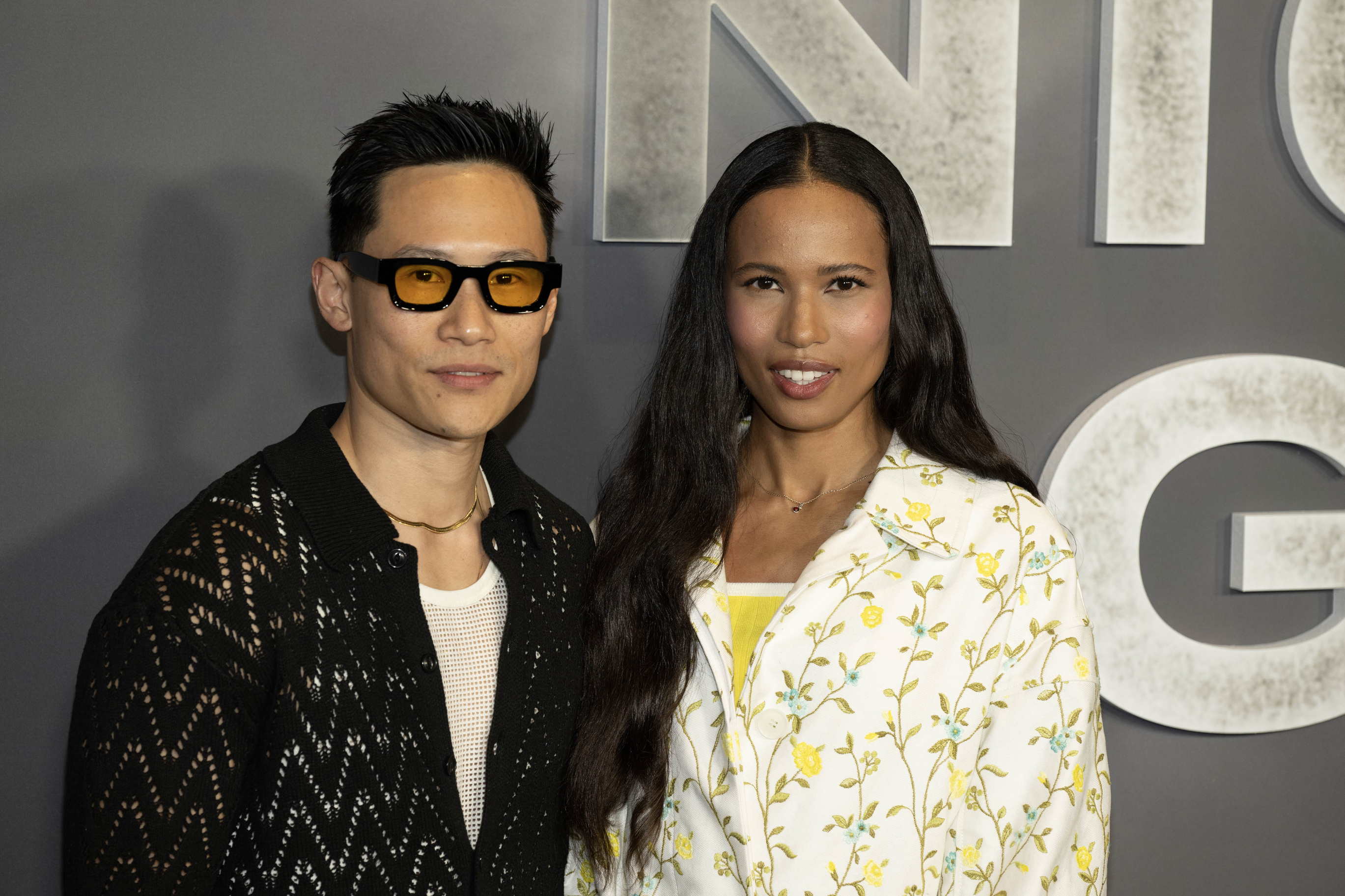 Curtis Lum and Fola Evans Akingbola attend Los Angeles special screening of 'The Night Agent'