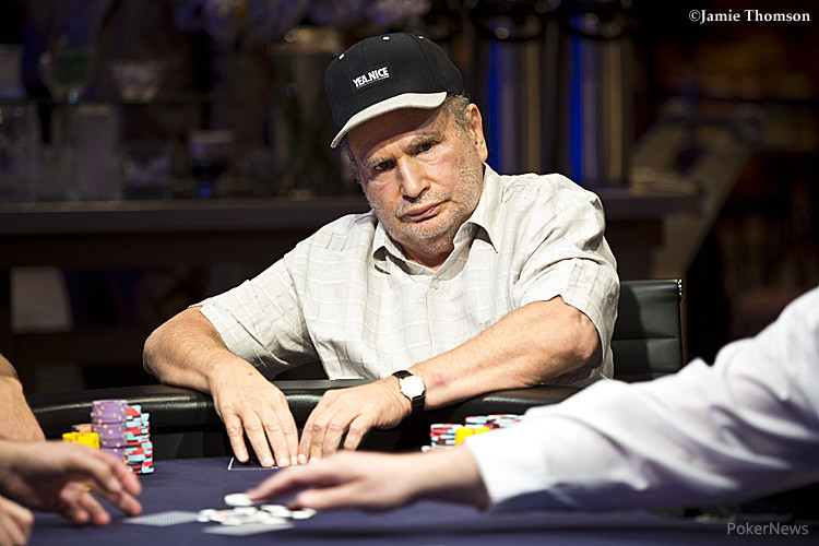 Gabe Kaplan playing poker